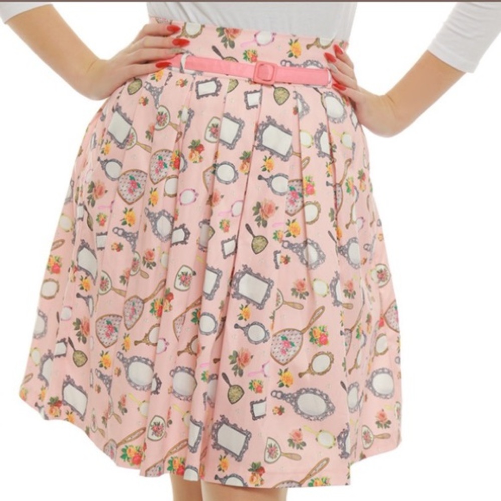 Lindy Bop mirror print Julia skirt